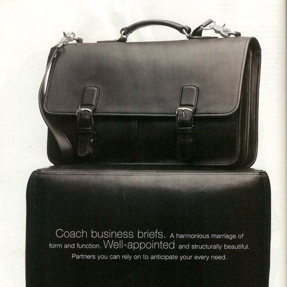 Vintage Coach Trader Brief Case, USA - Picture 3 of 16